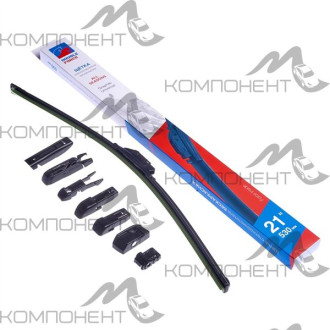 Щетка стеклоочистителя бескаркасная 53см/21" DOUBLE FORCE