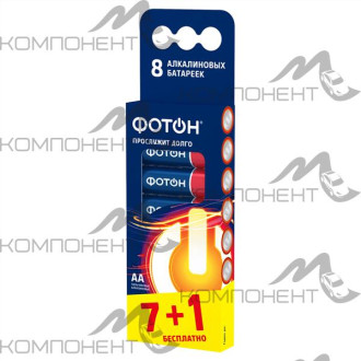 Элемент питания LR06 AA PB 8 ФОТОН