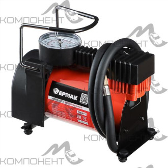 Компрессор 45л/мин 10 АТМ ЕРМАК Торнадо OPTIMA 12V 150W мет в прикурив. сумка