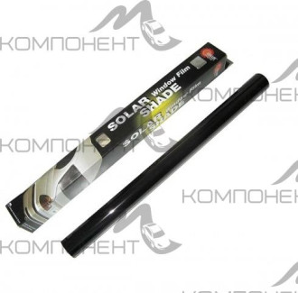 Пленка тонировочная  5% 75*300см СУПЕР темно/черная (в уп. 4 шт) цена за 1шт MAAS