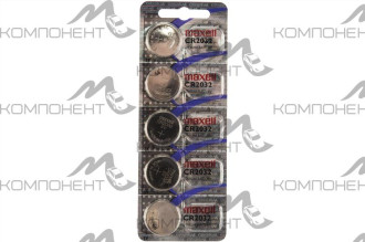 Элемент питания для автосигнализаций CR 2032 BL5 MAXELL