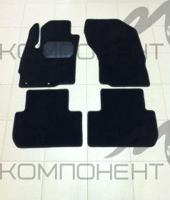 Коврик салона 4пр. Unidek универсальный черный