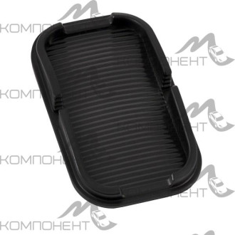 Коврик панели противоскользящий SKYWAY 150*98мм Черный