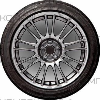 Чехол запасного колеса Колесо R15 диаметр 67см SKYWAY экокожа/полиэстер