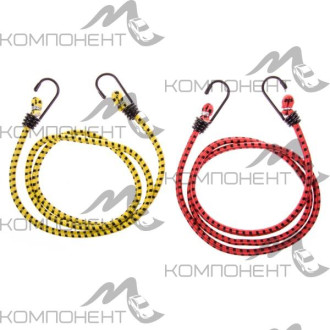 Резинка для крепления багажа 120см/8мм метал. Крюк SKYWAY 2шт