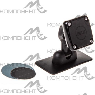 Держатель телефона магнитный на липучке SKYWAY Черный