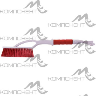 Щетка-сметка+скребок SKYWAY 58 см с распущенной щетиной