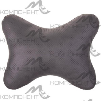 Подушка на подголовник кожа иск. SKYWAY Серая
