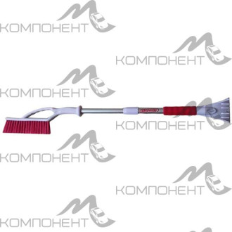 Щетка-сметка+скребок SKYWAY 80-100 см телескоп распущенной щетиной