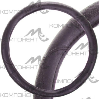 Оплетка руля M экокожа SKYWAY Art-2 Черная