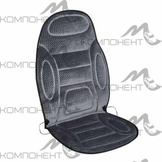 Подогрев сиденья SKYWAY со спинкой терм-р (2реж.) 116*52см 12V Темно/серый