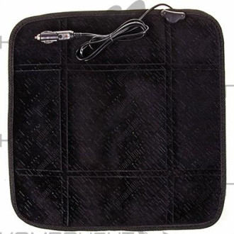 Подогрев сиденья SKYWAY без спинки 43*43см 12V Черный