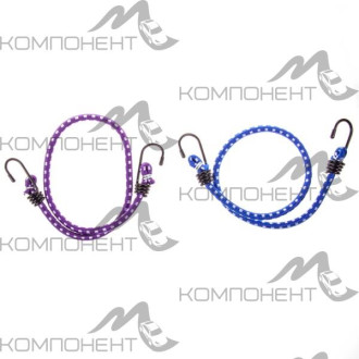 Резинка для крепления багажа  60см/8мм метал. Крюк SKYWAY 2шт