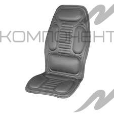 Подогрев сиденья SKYWAY со спинкой терм-р (2реж.) 116*52см 12V Серый