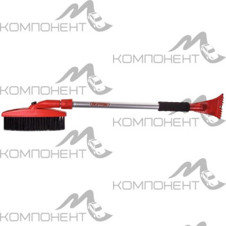 Щетка-сметка+скребок SKYWAY 86-125 см телескоп