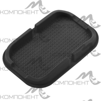 Коврик панели противоскользящий SKYWAY 150*98мм Черный