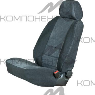 Авточехлы "с поддержкой" ЛЮКС  Lada Granta Лифтбек (до 2018 г) (раздельн зад сид)