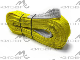 Трос буксировочный лента 10,5т (2 петли длина 10м ширина 75мм) Сибиряк