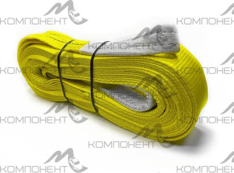 Трос буксировочный лента 10т (2 петли длина 10м ширина 90мм) Сибиряк