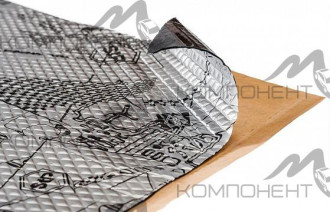 Шумоизоляция салона Вибропласт Silver 2.0 New (0,47*0,75)