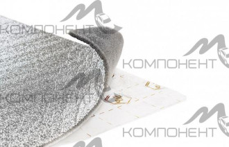 Шумоизоляция салона Акцент 10 ЛМ КС (1,0*0,75 10мм) металлизированная пленка