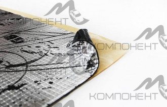 Шумоизоляция салона Good Balance 1.5 (0,47*0,75 1,5 мм) с фольгой, рисунок