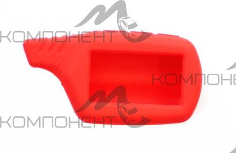 Чехол на брелок STAR LINE A91/B9 силикон красный