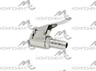 Наконечник насоса подкачки колес KING белый (с кл.)