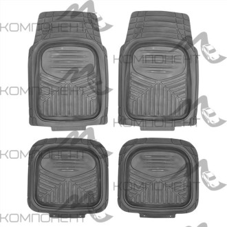 Коврик салона 4пр. PSV ACAZAR серый (73*51/47*50)