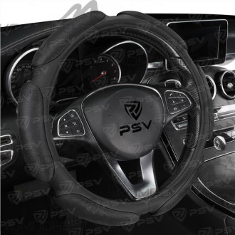 Оплетка руля M экокожа/алькантара PSV RACE SUPER Черный