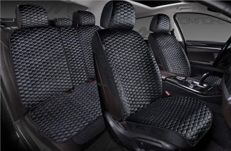 Накидки на весь салон 3D велюр PSV Sota Next Черный