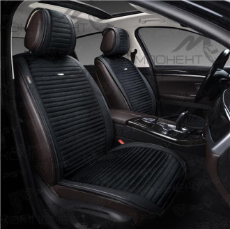 Накидки на передние сиденья велюр PSV Bliss 2 FRONT Черный