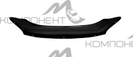 Спойлер капота Lada XRAY 2016 "мухоотбойник" (евро-крепеж)