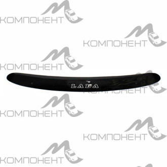 Спойлер капота 2110 "мухоотбойник" (евро-крепеж)