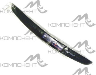 Спойлер капота 2123 Шеви-Нива "мухоотбойник" (евро-крепеж)