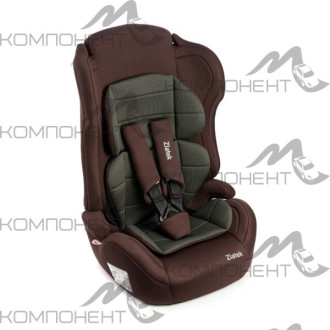 Автокресло детское ZLATEK lux коричн карбон, Atlantic, гр. I/II/III, 9-36 кг, 1-12 лет