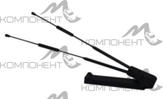 Антенна декоративная двойная (рогатка) черная