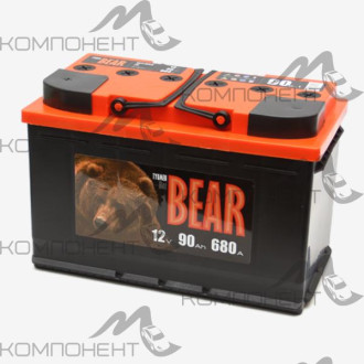Аккумулятор 6CT- 90 LA BatBear (680 EN) 326*175*208 (г. Тюмень)