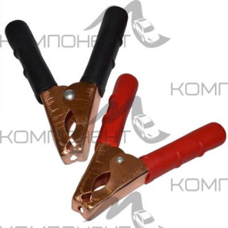 Зажим электрический на клеммы АКБ  8 см AUTOPROFI 50 А оцинк. сталь с медным напыл. (2шт)