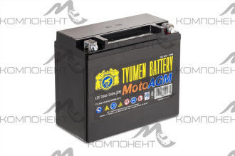 Аккумулятор 6МТС-20 AGM клемма под болт Moto 175*87*155 (г. Тюмень)