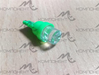 Лампа повторителя неоновая без цоколя 5W 12V LED зеленая