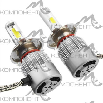 Лампа фары  H4  30 W 12-24V C6 св/д (активное охлаждение) (компл)