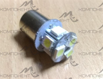 Лампа габарит  10 W 12V  8 SMD5050 белый