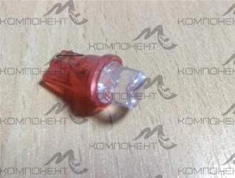 Лампа повторителя неоновая без цоколя 5W 12V LED красная