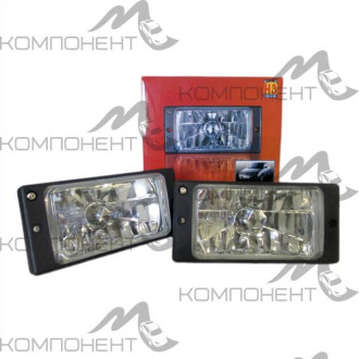 Фара противотуманная 2110 Crystal белая/прямоугольная (2шт)