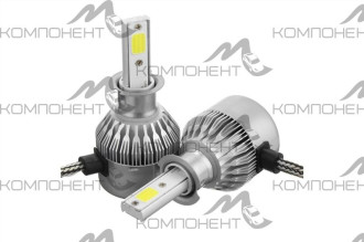 Лампа фары  H7  30 W 12-24V C6 св/д (активное охлаждение) (компл)