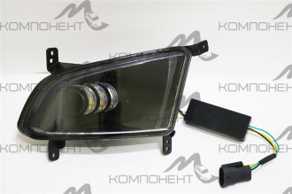 Фара противотуманная 21704 ПРИОРА 30W 12-24V н/о 3 дисковые линзы (компл)