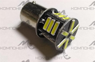 Лампа габарит  21 W 24V BA15S 21 SMD7020 стоп, поворот, зад. ход, белый