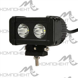 Дополнительный свет "Лайтбар" 20W 12/24V 130*65мм ДАЛЬНИЙ