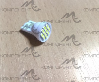 Лампа повторителя без цоколя  5 W 12V 10 SMD1210(2323) белый площадка сверху